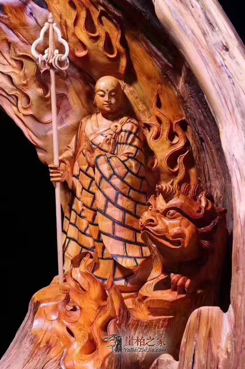 《地藏王》根雕作品 造型完美独特收藏佳品-4